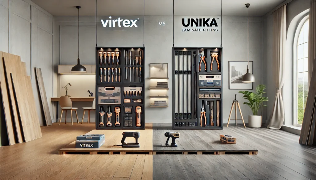 Comparing Vitrex and Unika Laminate Flooring Fitting Kits