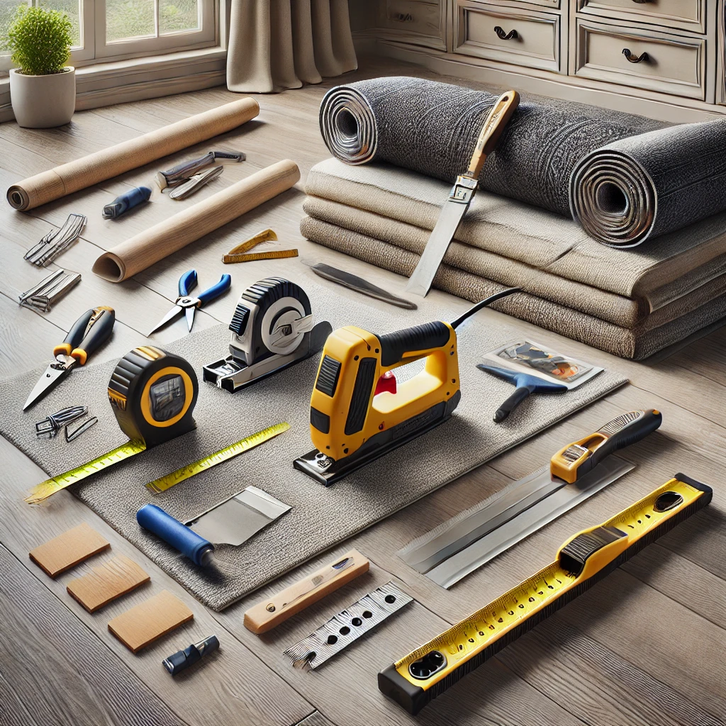 What Are the Essential Tools for Fitting Carpet?
