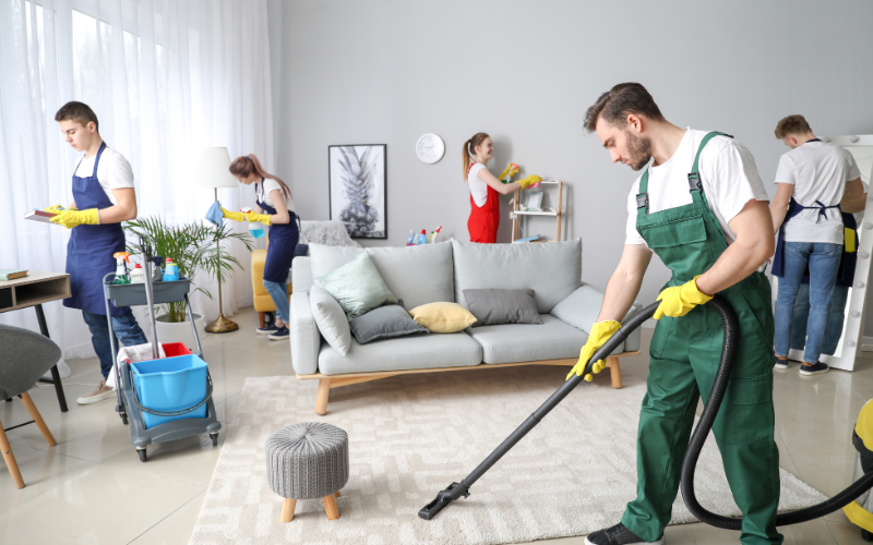 Professional floor cleaner