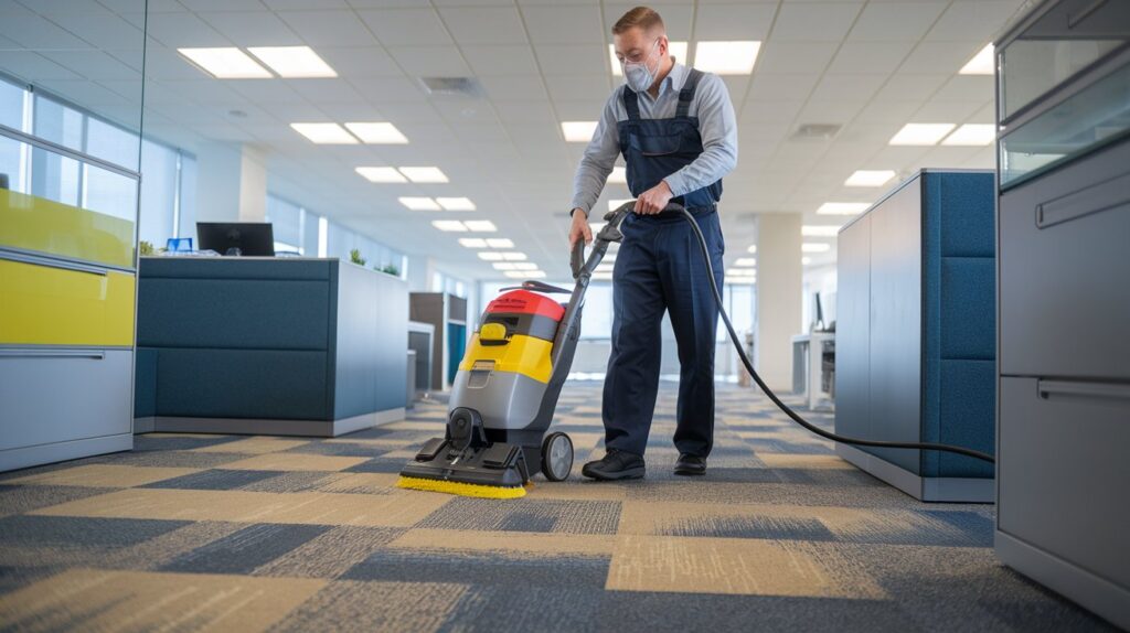 Can dry carpet tiles be maintained easily