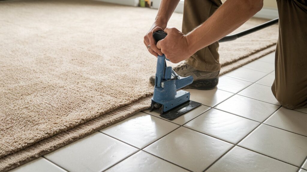 How to Lay Carpet Over Tile Step-by-Step Guide