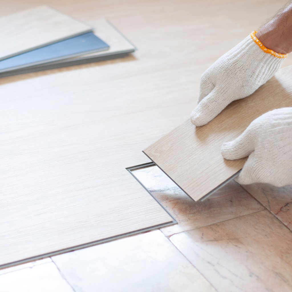 Installing Underlay for Vinyl Flooring