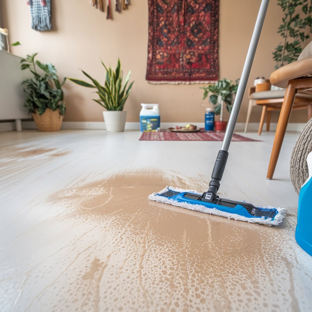 Rinse with Clean Water: The Final Step to Spotless Floors