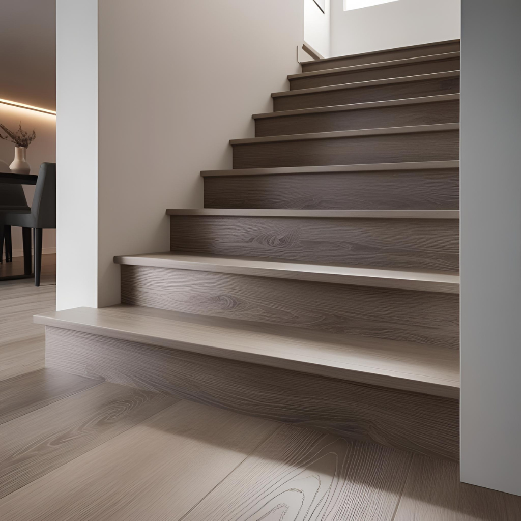 laminate flooring on stairs