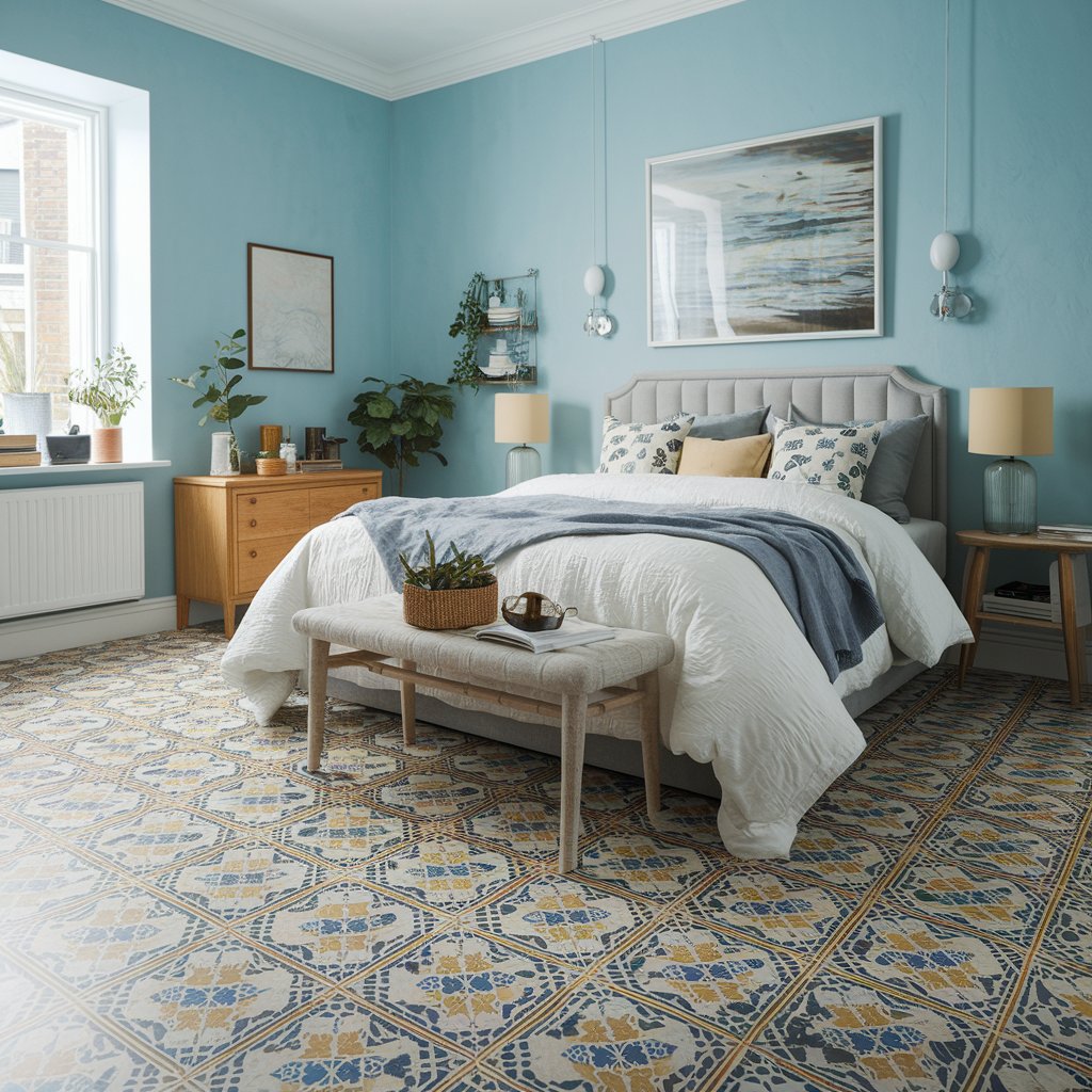 Transform Your Space with Stylish Bedroom Vinyl Flooring 1 vinyl flooring bedroom