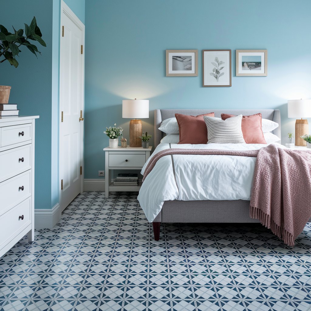 vinyl flooring ideas for bedroom