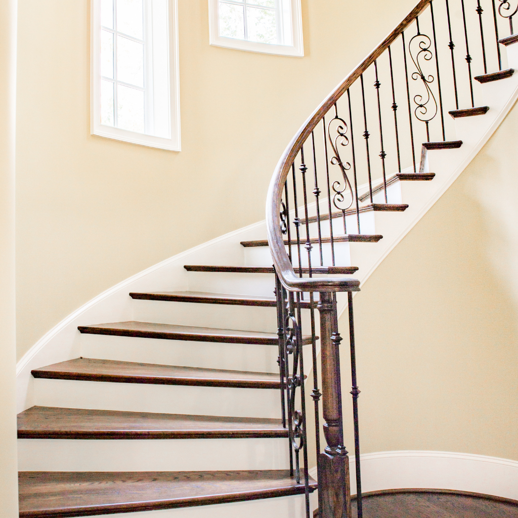 how to install vinyl floor on stairs
