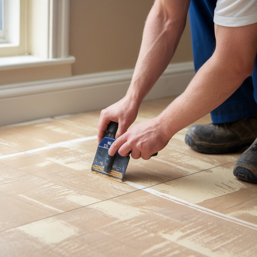 how to fix scratches in vinyl flooring
