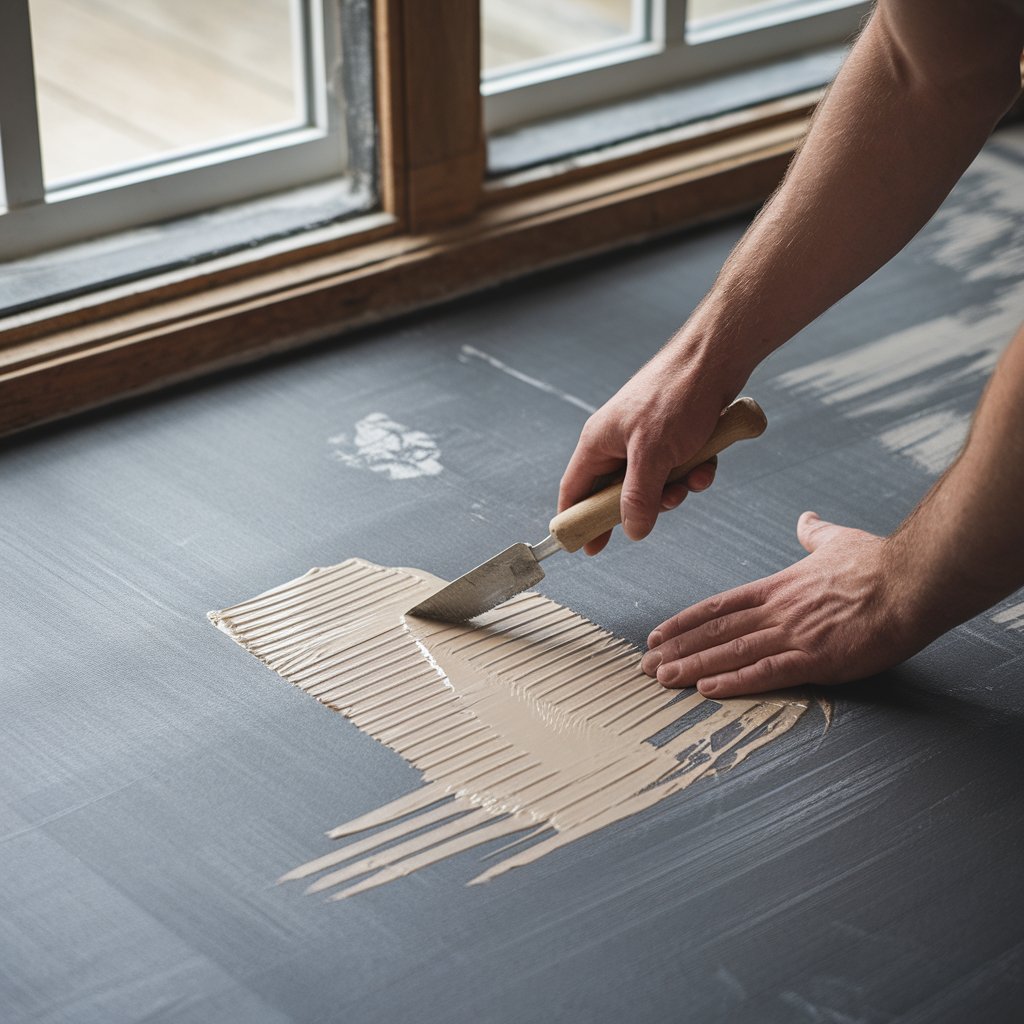 how to repair a scratch in vinyl flooring
