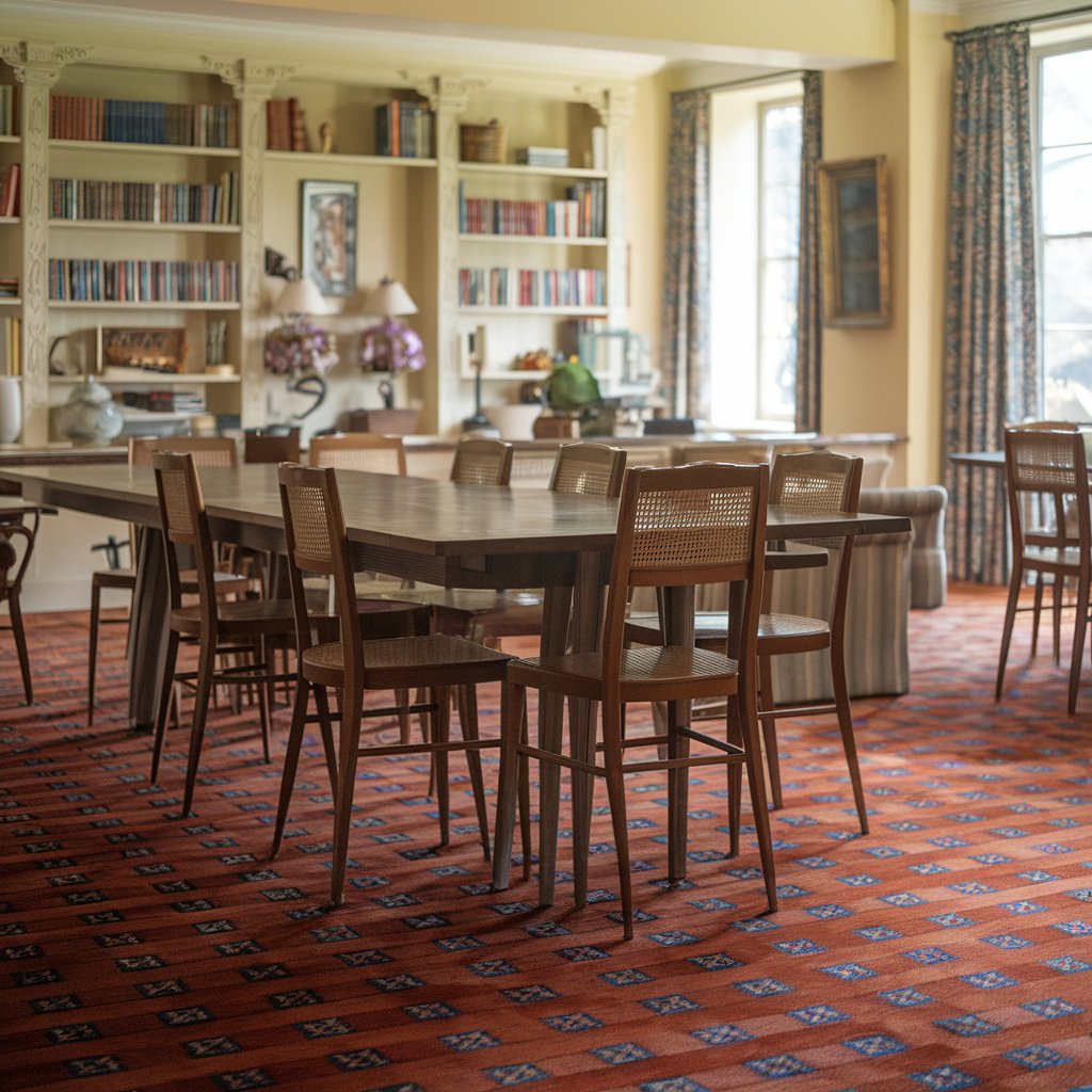 what size carpet for dining room