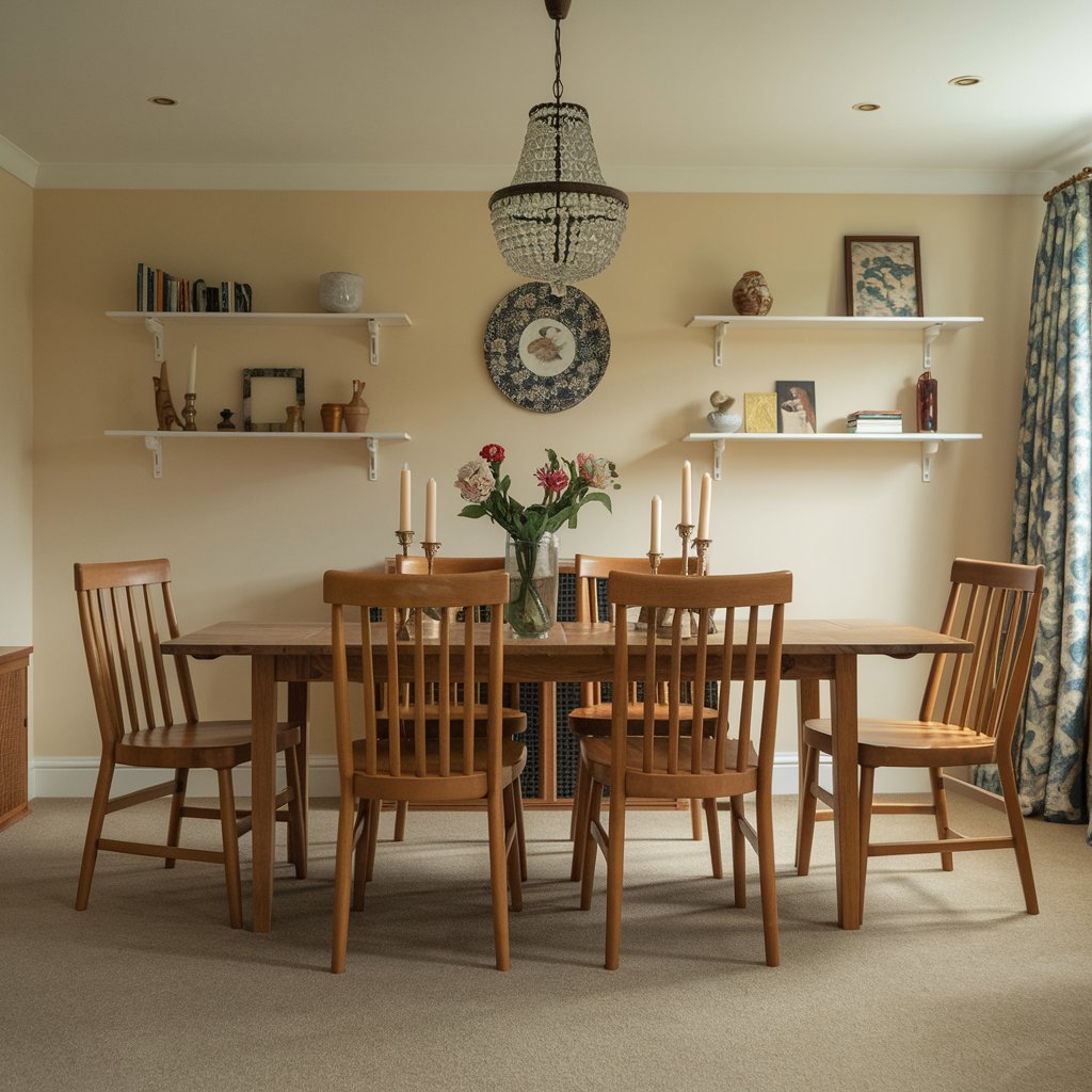 how to deal with carpet in dining room