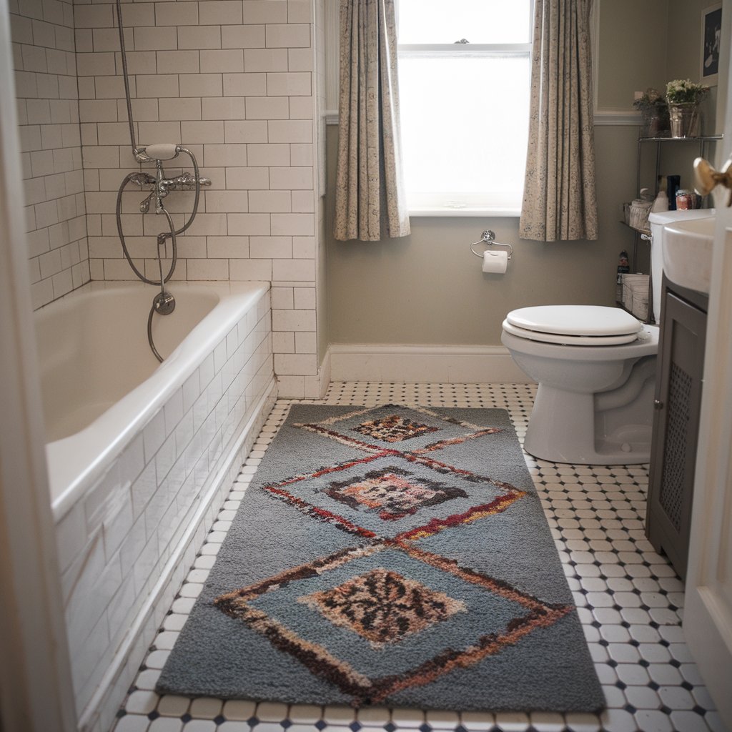 washable bathroom carpet uk