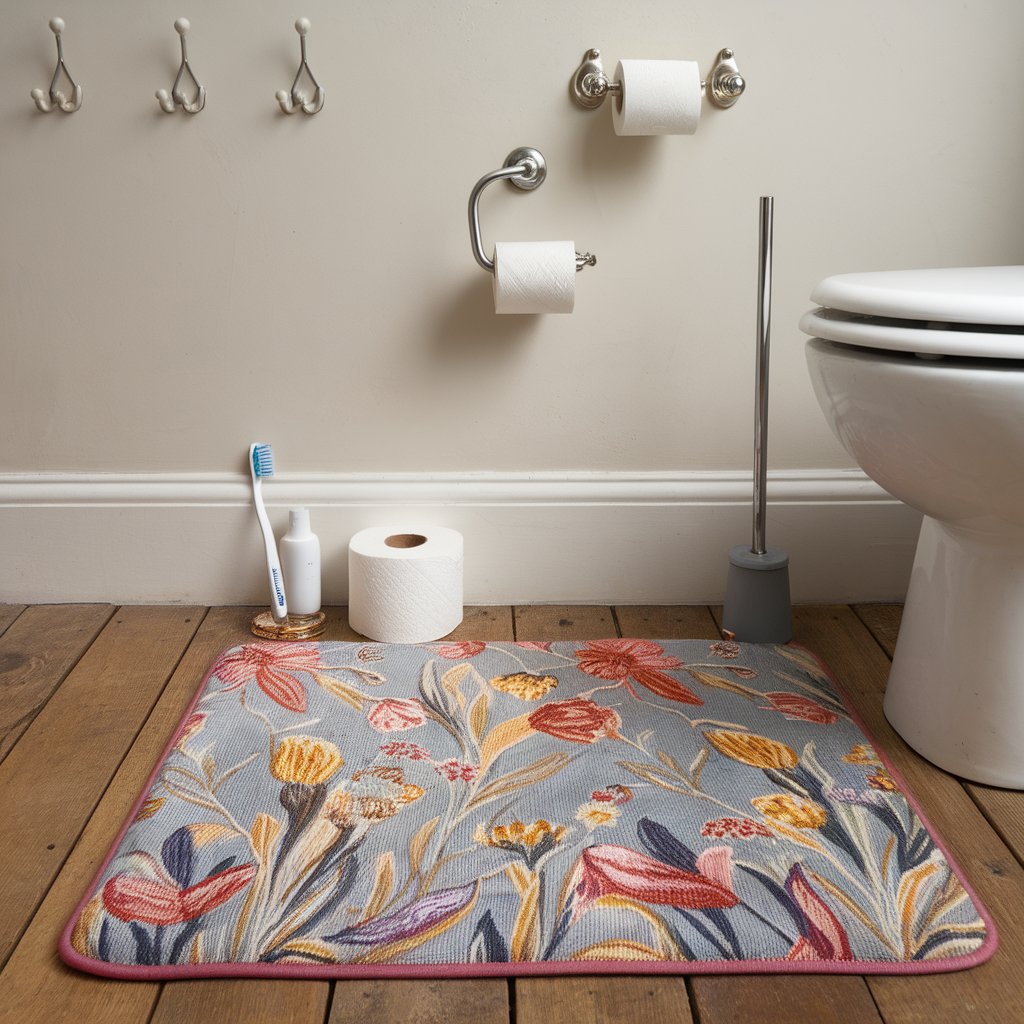 bathroom carpet washable