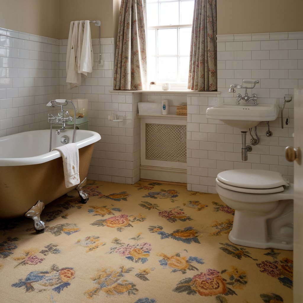 bathroom carpet tiles washable