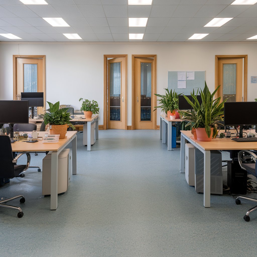 noise-reducing vinyl floors