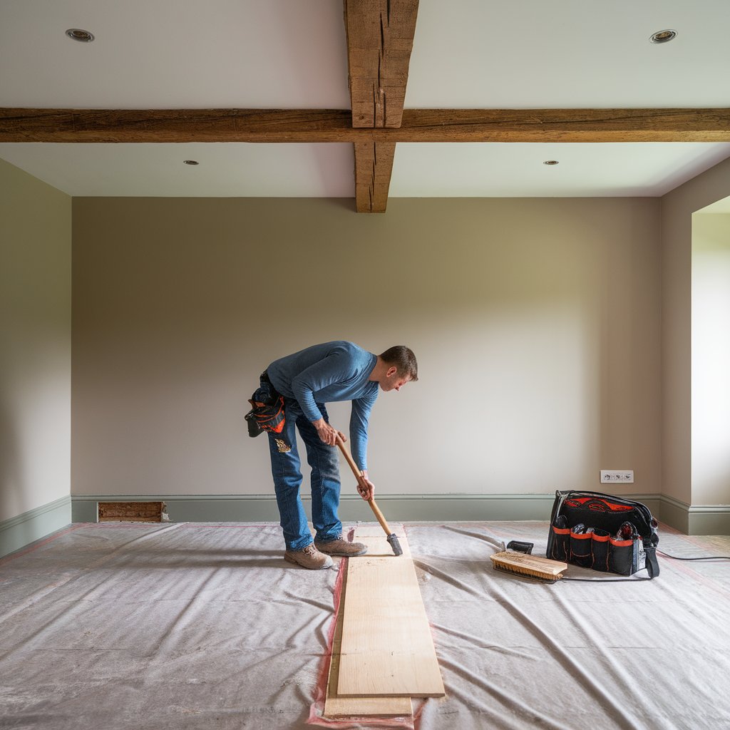 How to Prepare Your Subfloor Before Installation 2 subfloor preparation