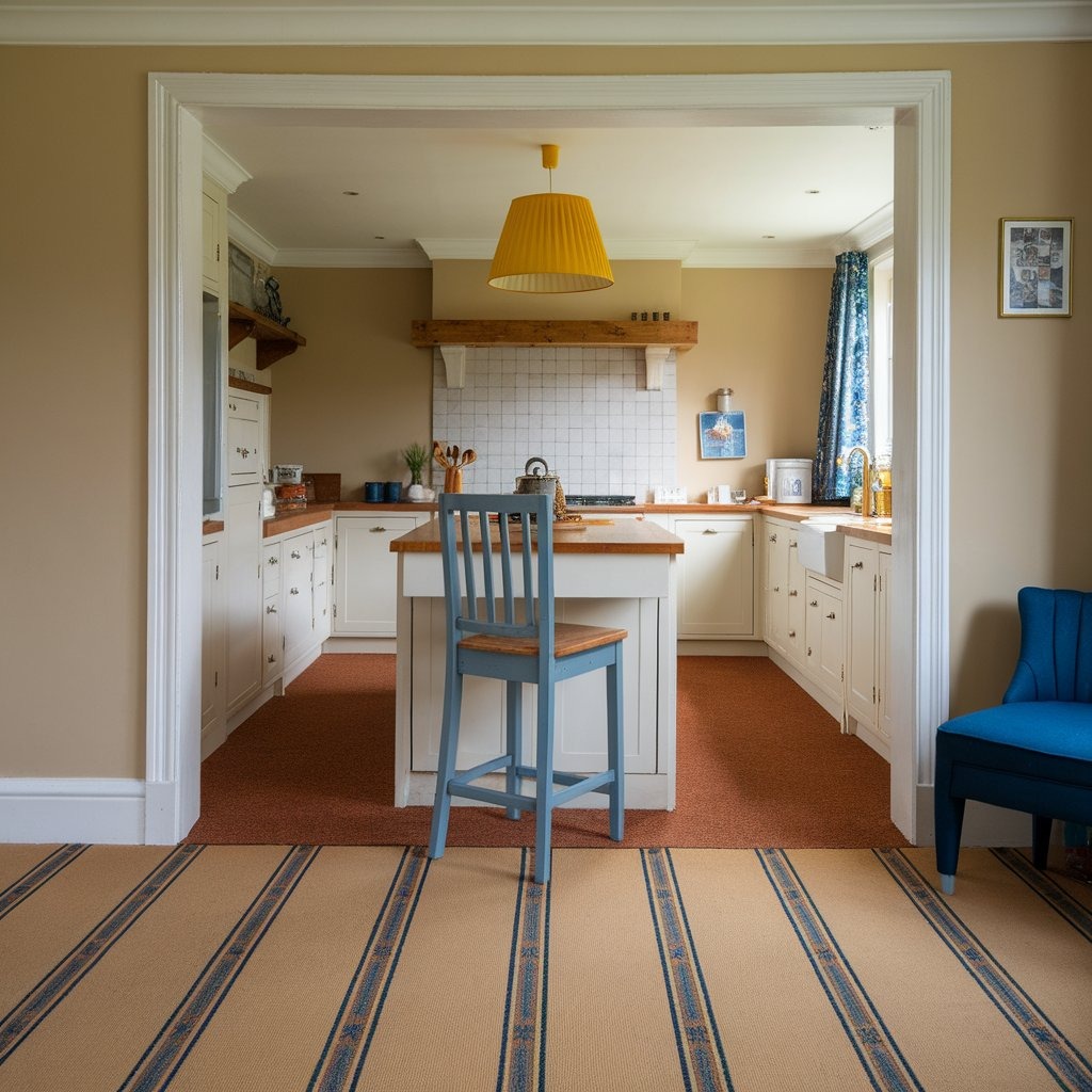 is carpet in a kitchen a good idea