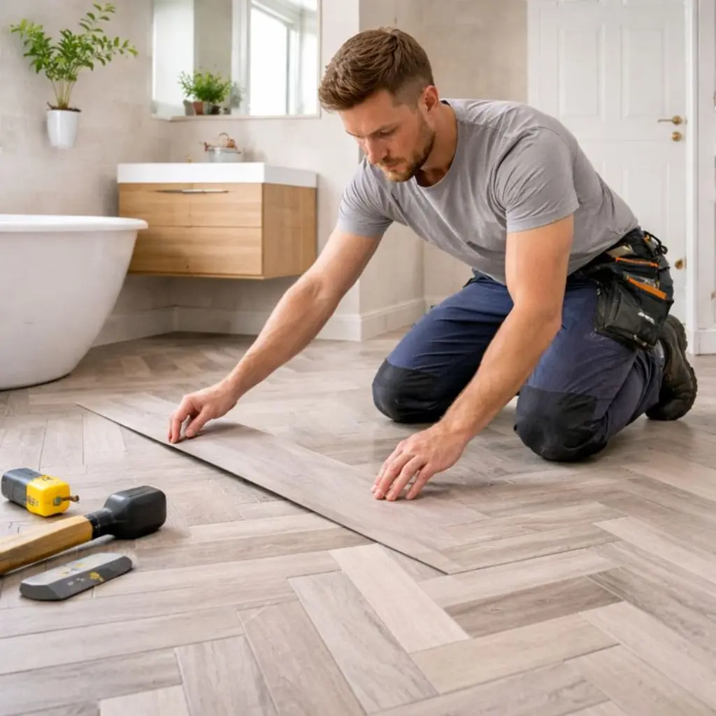 is waterproof vinyl flooring good for bathrooms