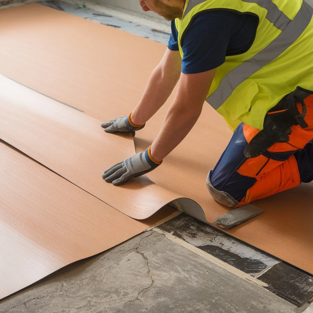 preparing uneven floor for vinyl